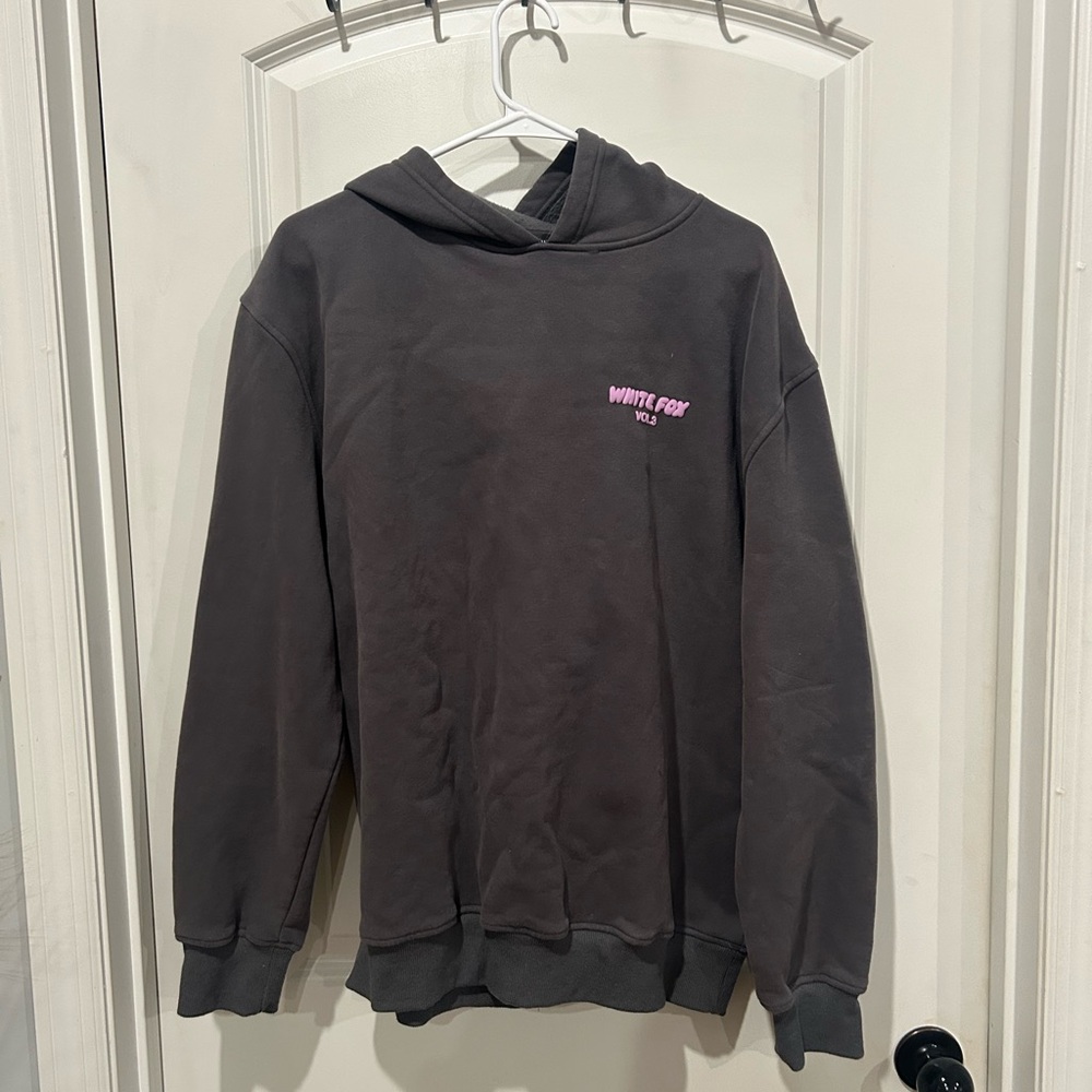 White Fox Boutique Dark Gray Hoodie
